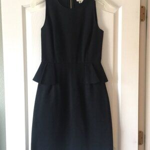 Kate Spade Olive Green Peplum Sheath Dress